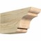 Ekena Millwork New Brighton Rough Sawn Rafter Tail, Douglas Fir, 4"W x 6"H x 12"L RFT04X06X12NEB00RDF - alternate 1